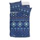 thumbnail image 1 of Juego de cama estampado azul marino LT10, 1 of 6