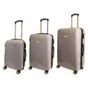 Adrienne Vittadini 3-Piece Signature Hardside Luggage Set