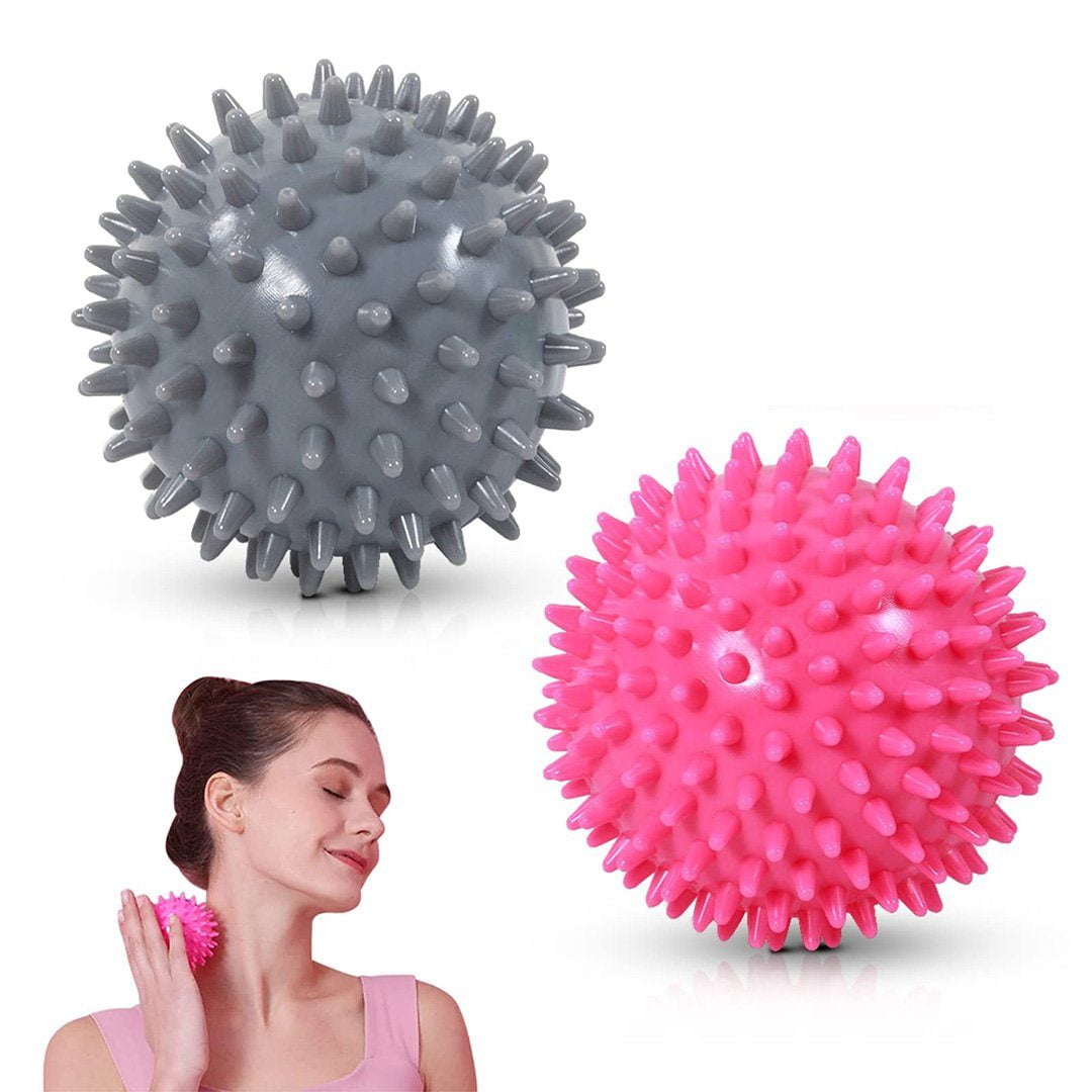 XUANYI Hedgehog Ball Set With Nubs, Set Of 2 Hedgehog Ball Massage Ball