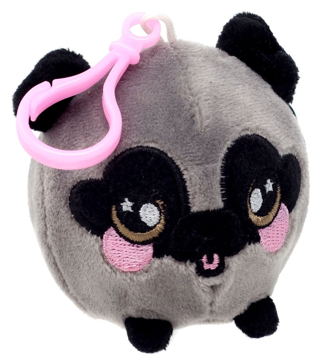 Squeezamals Series 2 Grey Dog Clip On Plush - Walmart.com - Walmart.com