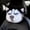 Black-C, variant on Car Neck Pillow, 3D Husky Dog Car Headrest Pillow For Driver And Passenger Cute Cartoon Animal Car Neck Support For Road Trips, Car Seats, Long Drives, Adjustable Soft Plush Car