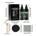 thumbnail image 3 of Leather Cleaner and Conditioner Set, Deep Dirt Purification, Fading Repair, Waterproof Anti Wear Coating, All Round Care Kit for Leather Sofas, Auto Seats, Bags and Daily Leather Goods, 3 of 9