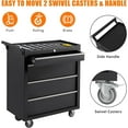 thumbnail image 4 of Yeshouse Tool Chest, 4 Drawer Steel Rolling Tool Storage Cabinet with Wheels & Locking System, Mobile Cabinet Organizer with Drawer Liners for Garage, Workshop, 4 of 7