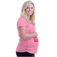 thumbnail image 6 of Dont Eat Watermelon Seeds Expecting Women's Maternity T Shirt Tee Brisco Brands X, 6 of 7