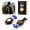 Blue, variant on 8-in-1 Multifunctional Keychain Flashlight Mini Rechargeable LED, USB-C Rechargeable, 7 Modes, Water-Resistant Mini Camping Light with Carabiner Tool