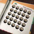 thumbnail image 5 of NASA Apollo 11 Moon with Saturn V Rocket and Launchpad Planner Calendar Scrapbooking Crafting Stickers, 5 of 6