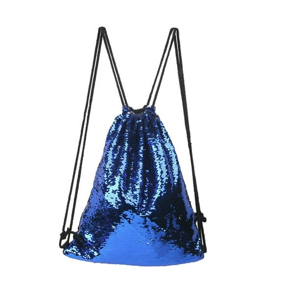 Boy Girl Sequins Colorful Package Bags Travel Princess Bling Backpack For Child