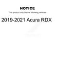 thumbnail image 2 of CMX Front Rear Ceramic Brake Pads Kit for Car 2019-2021 Acura RDX KCX-100568, 2 of 9