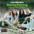 thumbnail image 2 of GEARit Portable Wireless Bluetooth Speaker, IPX7 Waterproof, 40W Loud Outdoor Speakers, Hands-free Calling, 2 of 6