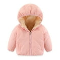thumbnail image 2 of SILVERCELL 12M-6T Toddler Boys Girls Puffer Jackets Coats Kids Winter Warm Fleece Lined Hooded Coat Outwear, 2 of 8