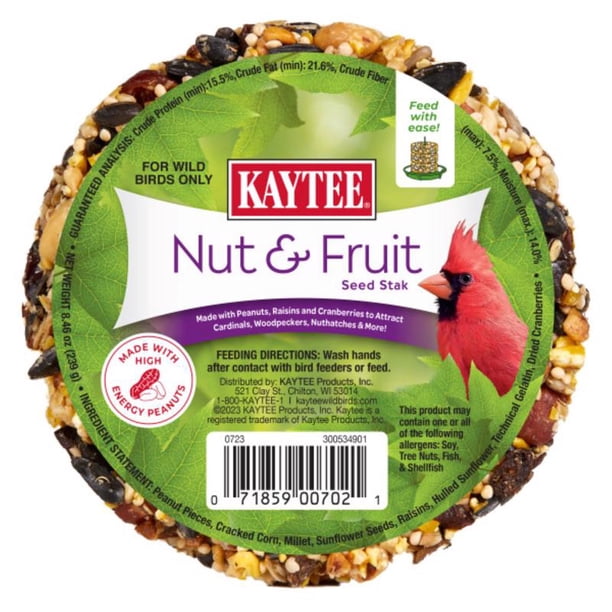 Wild Bird Seed Kaytee All Wild Birds, frutas y frutos secos, 250 ml