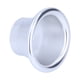 thumbnail image 2 of Turbo Horn Adapter 65mm Turbo Horn 2.6in Cold Air Intake Turbo Horn Velocity Stack Adapter CNC Aluminum Car Modification Part Silver ANGGREK Plata, 2 of 8