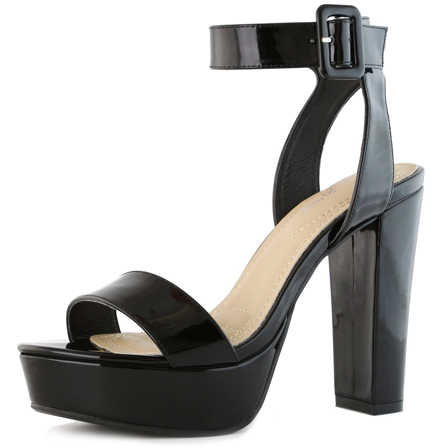 DailyShoes - DailyShoes Women's Women's Chunky Heel Sandal Open Toe ...