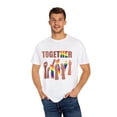 thumbnail image 4 of Inspirational Equalities Advocacies Uplifting Illustration Motivational LGBTQA Rainbows Graphic Statements Unisex Garment-Dyed T-shirt, 4 of 4