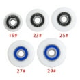 thumbnail image 2 of 1Pcs/4Pcs Durable with Screw Nylon Fastener Hardware Shower Door Roller Sliding Door Pulley 19/23/25/27/29mm Runner Wheels 4PCS 23MM, 2 of 8