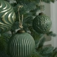thumbnail image 4 of 12PCS Vintage Christmas Ornaments for Tree Decorations - 3.15inch Rustic Christmas Ball Shatterproof Hanging Ornaments for Indoor Xmas Holiday Wedding Decor, 4 of 9