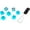 Blue, variant on HyperX Rubber Keycaps - Gaming Accessory Kit - Pink (US Layout)