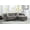 Gray, variant on Ucloveria Sectional Sofa L Shape Couch, 3 Seat Sectional Sofa Couch for Small Space