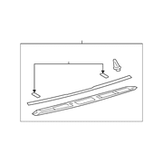 Genuine OE Toyota Trim Molding - 75827-02030