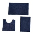 thumbnail image 1 of 3 piezas de juegos de alfombras de baño suaves antideslizantes alfombras de baño absorbentes de lujo peludas alfombras de baño para bañera Baoblaze alfombra de baño, 1 of 8