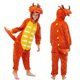 thumbnail image 1 of Conjuntos de pijamas Kigurumi de unicornio para niños, disfraz de dibujos animados de animales de Halloween, Jumpusits de dinosaurio de Navidad para 4-12 años, 1 of 4