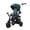 Green, variant on Kinderkraft EASYTWIST 5-in-1 Convertible Toddler Tricycle Baby Trike with 360° Swivel Seat, Parent Push Handle, 9 Months to 5 Years