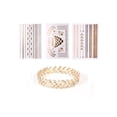 thumbnail image 1 of Roman Greek Goddess Siren Costume Cosplay Kit  Metallic Tattoo Laurel Wreath- Gold, 1 of 1