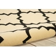 thumbnail image 6 of Nourison Grafix Trellis Cream/Black 5'3" x 7'3" Area Rug, (5x7), 6 of 6