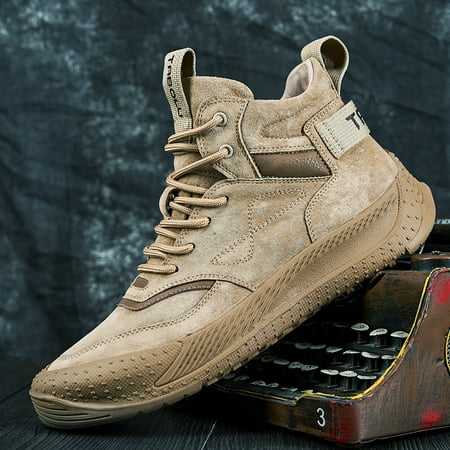 

Men s Fashion Striped Anti-skid Wear-resistant Waterproof Shoes Winter