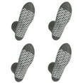 thumbnail image 4 of Personal Touch Comfortable Diabetic Slipper Socks Crew Style 1 Dozen Pairs (Size 9-11, 12 Gray), 4 of 9