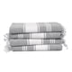 thumbnail image 1 of Toalla de playa LANE LINEN Alloy, paquete de 4 unidades, 100% lino, 100 x 180 cm, 1 of 6