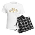 thumbnail image 4 of CafePress - Kawaii Hamster Pile Pajamas - Women's Short Sleeve Print T-Shirt and Pants Light Cotton Pajama Set, 4 of 7