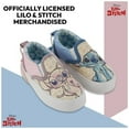 thumbnail image 6 of Disney Girls Lilo and Stitch Sneakers, Printed Angel and Stitch Slip-On Shoes for Kids Light Blue - 7, 6 of 6