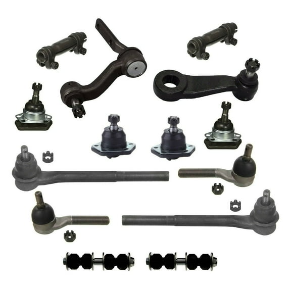 14 Pc Suspension & Steering Kit Compatible with 4WD Models Tie Rod Ends Ball Joints Sway Bars Fits select: 1998-2004 CHEVROLET S TRUCK, 1998-2005 CHEVROLET BLAZER