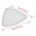 thumbnail image 3 of Parasol triangular para ventana de coche de 2 piezas adecuado para Tesla modelo Y 2017-2024, 3 of 4