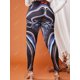 thumbnail image 4 of Leggings Talla Extra Cintura Alta Estampado Abstracto Rosegal Leggings de talla grande, 4 of 5