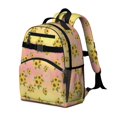 thumbnail image 2 of Sunflower Pink Pattern Cute School Backpack Bag for School with Padded Back and Adjustable Shoulder Straps 15.25"x11.5"x5.25", 2 of 5
