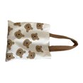 thumbnail image 5 of Students Canvas Bag Large Capacity Beautiful Printing Shoulder Strap Cloth Shopping Bag Bear Pattern Free Size, 5 of 8