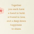 thumbnail image 2 of Hallmark Wedding Card, Bridal Shower Card, Engagement Card (Wonderful Couple), 2 of 9