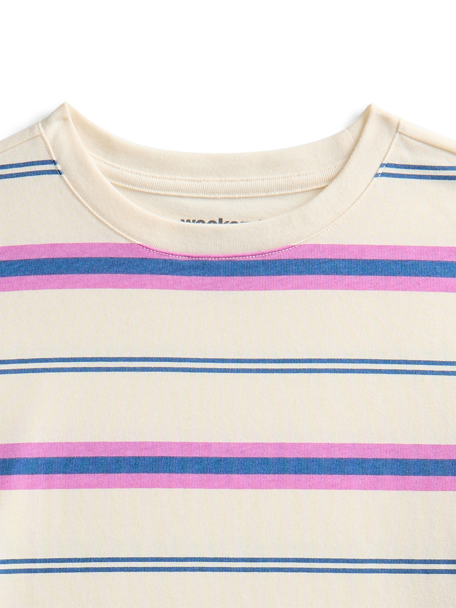 Weekend Academy Girls Stripe Boxy Tee, Sizes 4-18