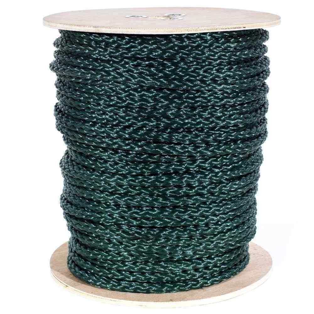 Hollow Braid Polypropylene Rope Large Variety of Colors and Diameters