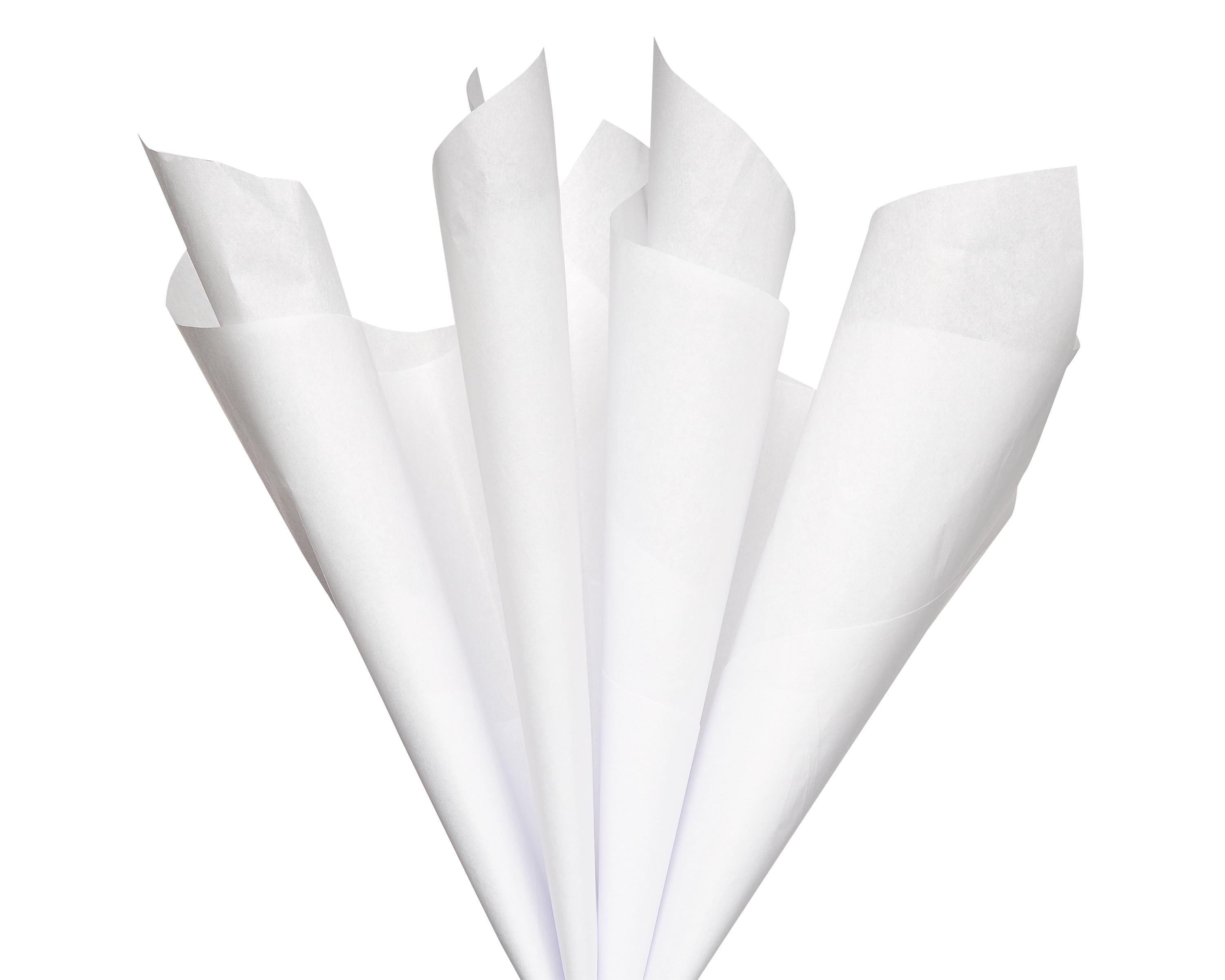 50cm Wide 75cm Long White Acid Free Tissue Paper Storage Pack Quality Wrap 
