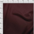 thumbnail image 3 of oneOone Rayon Chocolate Brown Fabric Geometric Craft Projects Decor Fabric Printed By The Yard 56 Inch Wide, 3 of 4