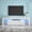 White, variant on 65.35in Wall Mounted Floating TV Stand with 20 Color LEDs and Charging Station, White Particle Board+MDF Entertainment Center for Living Room, Space Saving
