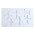 thumbnail image 4 of 5 Cavity Aircraft Airplane Silicone Mold Fondant Mousse Cake Mould Chocolate Decorating Baking Tool, 4 of 10
