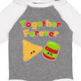 thumbnail image 4 of Inktastic Together Forever- Chips and Salsa Boys or Girls Long Sleeve Baby Bodysuit, 4 of 5