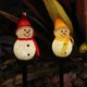 thumbnail image 4 of Solar Snowman Lights Outdoor Snowman Santa Ornament Solar Powered Landscape Pathway Light for Patio Yard Garden Lawn Decorations Party Holiday Gifts, 4 of 4