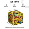 thumbnail image 2 of Rateoe Dancing African Womens Pattern Tissue Box Cover, Modern Square Decorative Leather Facial Paper Case Organizer Holder Dispenser 5X5X5'', 2 of 8