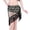 Gold, variant on Xfvqtps Woman Sequin Dance Skirt Tassel Triangular Belt Belly Dancing Waist Towel Waist Chain Hip Towel Performance Skirt Green