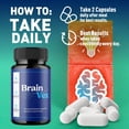 thumbnail image 6 of BrainVex Advanced Formula Brain Support Pills Maximum Strength Supplement Brain Vex 120 Capsules, 6 of 8